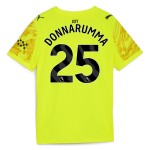 Günstige Fußballtrikots Manchester City Gianluigi Donnarumma 25 Torwart 2025-26 Gelbe Kurzarm Günstige Fußballtrikots Manchester City Gianluigi Donnarumma 25 Torwart 2025-26 Gelbe Kurzarm